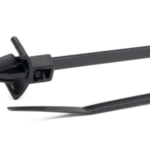 Fixing tie for hole (round), ?1.5-50.0mm, black, 500pcs.