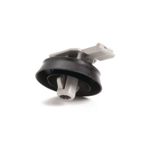 Connector clip, grey/black, 4000pcs.