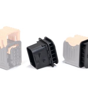 Protection cap for connectors, black, 4000