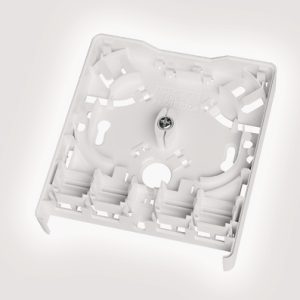 Unloaded Fibre Wall Outlet.