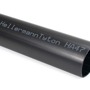 Heat Shrinkable Tubing 3.5:1 Thick Wall Adhesive Lined length 1m 160/50 black