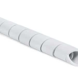 Spiral wrap, nom?9mm, ?10-100mm, -60 ?C to +80 ?C, intermittent +120 ?C, grey, 5m