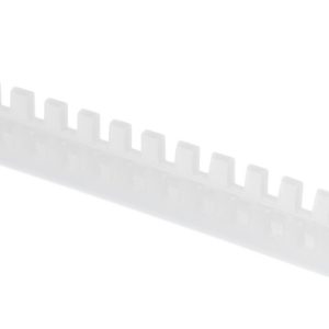 Grommet strip, T=0.4 - 0.9mm, W=2.3mm, W2=0.9mm, H=2.7mm, H2=1.8mm, -30 ?C to +80 ?C, natural, 25m