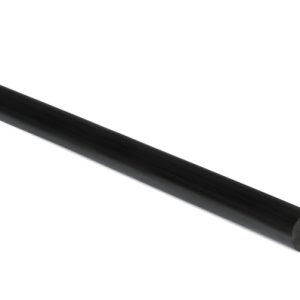 Grommet strip, T=0.6mm, W=1.2mm, W2=0.6mm, H=5.0mm, H2=3.15mm, -65 ?C to +105 ?C, intermittent +135 ?C, black, 75m
