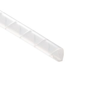 Spiral wrap, nom?9.53mm, ?7.92-76.2mm, -60 ?C to +88 ?C, natural, 30.48m