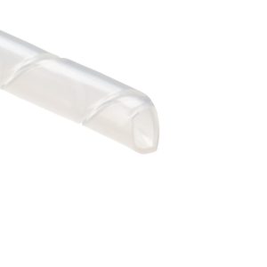 Spiral wrap, nom?6.35mm, ?4.75-50.8mm, -40 ?C to +121 ?C, natural, 30.48m