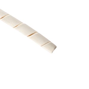 Spiral wrap, nom⌀3.18mm, ⌀1.6-12.7mm, -20 ⌀C to +80 ⌀C, natural, 30.48m