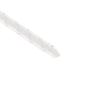 Spiral wrap, nom⌀3.18mm, ⌀1.6-12.7mm, -267 ⌀C to +260 ⌀C, natural, 30.48m