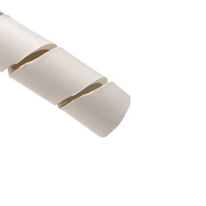 Spiral wrap, nom⌀12.7mm, ⌀9.52-102.0mm, -20 ⌀C to +80 ⌀C, natural, 30.48m
