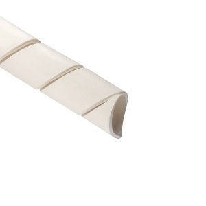 Spiral wrap, nom⌀25.4mm, ⌀25.4-178.0mm, -20 ⌀C to +80 ⌀C, natural, 30.48m