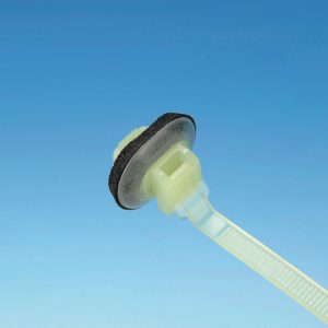 Fixing tie for hole (oval), ⌀3-22mm, natural, 100pcs.