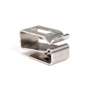 Metal cable clip for edge, ⌀4.1-7.0mm, T=0.75 - 1.25mm, metal, 5000pcs.