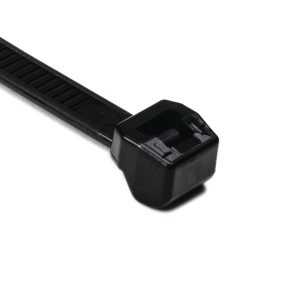 Cable tie outside serrated, 150.0x4.6mm, ?1.6-35.0mm, black, 1000pcs.