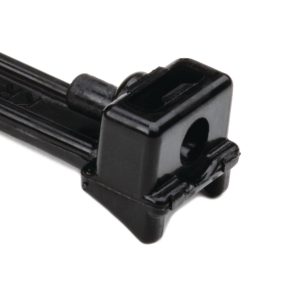 Cable tie not serrated vibration absorbing, 360x6.1mm, ?4.7-93.0mm, black, 50pcs.
