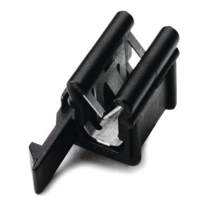 Connector clip for edge, EWCAP-005-11, black, 500pcs.