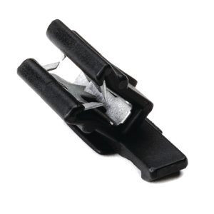 Connector clip for edge, black, 1000pcs.