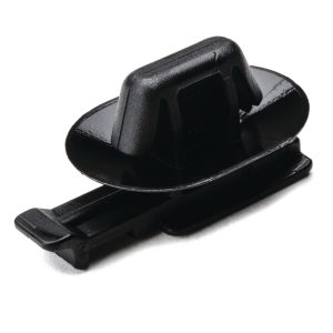 Connector clip for hole (oval), EWCAP-005-11, black, 500pcs.
