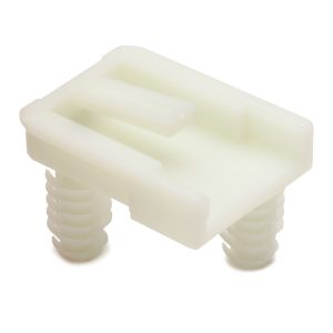 Connector clip, EWCAP-005-23, natural, 5000pcs.