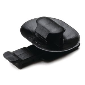Connector clip for hole (oval), EWCAP-005-11, black, 10000pcs.