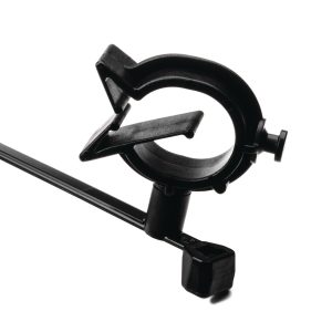 Fixing tie with pipe/tube holder, inside serrated, ?2.0-35.0mm, black, 500pcs.