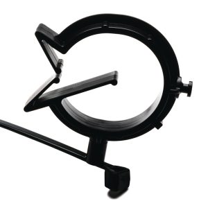 Fixing tie with pipe/tube holder, ⌀2.0-35.0mm, black, 250pcs.