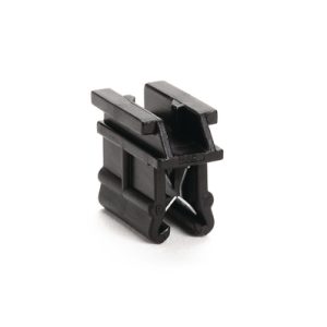 Connector clip for edge, black, 1000pcs.
