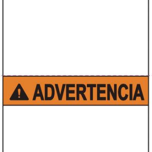 Solar label, pre-printed, orange, 127.0x69.85mm, 250pcs.