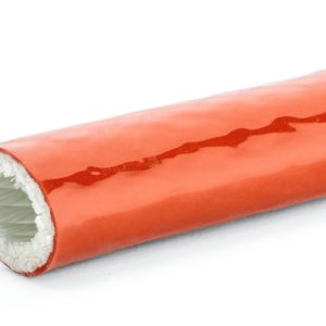 Glassfibre silicon rubber sleeving, nom?65mm, -60 ?C to +250 ?C, 10.0kV/mm, red, 20m
