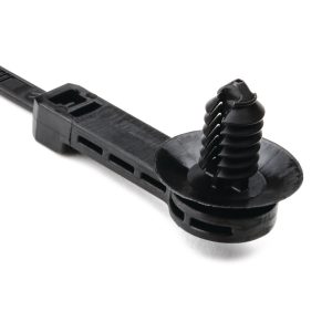 Fixing tie for hole (round), ?2.0-50.0mm, black, 100Bag