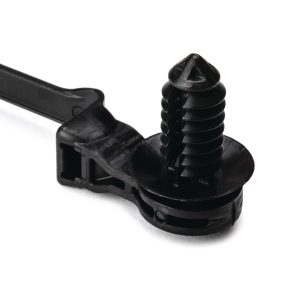 Fixing tie for hole (round), ?1.6-50.0mm, black, 3000pcs.
