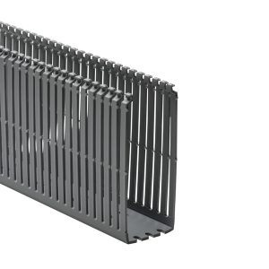 Wiring duct, 50.80x52.60mm, L=2.13m, grey, 21.34m