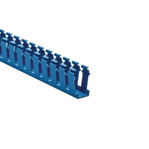 Wiring duct, 25.4x52.60mm, L=1.83m, blue, 36.58m