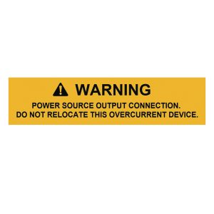 Solar label, pre-printed, orange, 19.05x104.4mm, 50pcs.