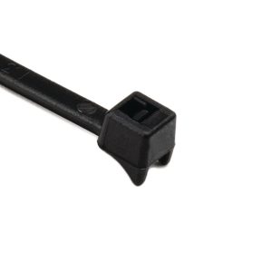 Cable tie inside serrated, 101.6x2.5mm, ⌀1.6-13.0mm, black, 100pcs.