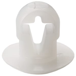 Cable tie mount for hole (round), Wmax=5.0mm, T=3.2mm, ?6.25 - 6.55 mm, natural, 100pcs.