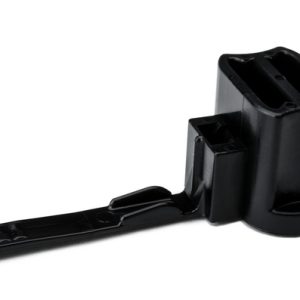 Fixing tie for stud, outside serrated, ?1.0-35.0mm, black, 3000pcs.