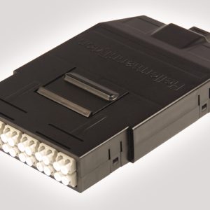 OM3 RapidNet Fibre LC 24 Core Cassette with 1 Rear MTP Connector