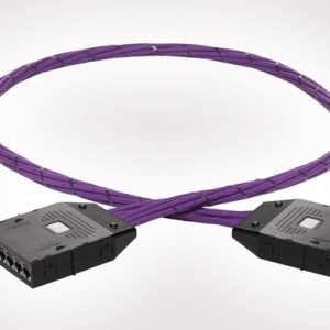 RapidNet Category 6A - 6 Port Cassette to 6 Port Cassette - Shielded F/FTP Cca Violet LSZH - 12.5mtr