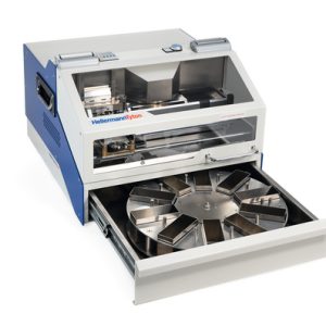 Stainless steel embossing machine, with Organiser, 558x480x355mm