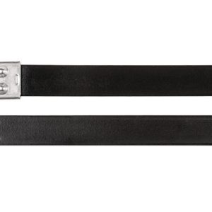Stainless steel cable tie, ball bearing lock, 521x12.3mm, ?17-152mm, black, 50pcs.