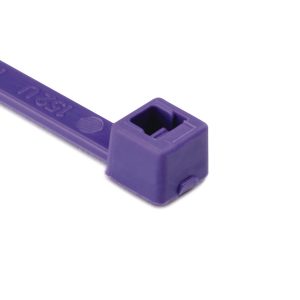 Cable tie inside serrated, 148.0x3.6mm, ⌀1.5-35.0mm, violet, 100pcs.