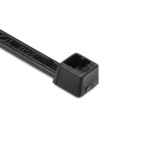 Cable tie inside serrated, 210.82x4.0mm, ?1.5-55.0mm, black, 100pcs.