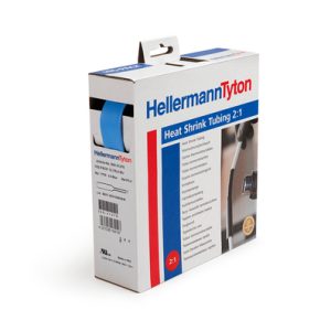 Heat Shrinkable Tubing 2:1 on a Reel 12,7/6,4 blue