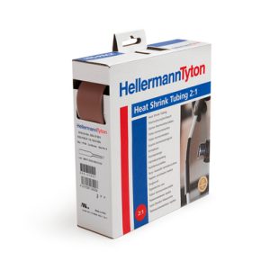 Heat Shrinkable Tubing 2:1 on a Reel 19,1/9,5 brown