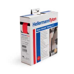 Heat Shrinkable Tubing 2:1 on a Reel 12,7/6,4 red