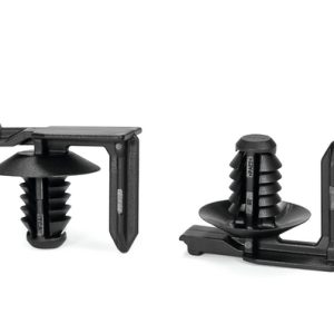 Connector clip for hole (round)/for connector, EWCAP-005-11, black, 500pcs.