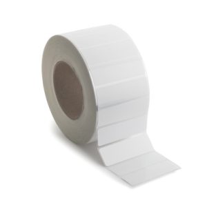 Label, chemical resistance, white, thermal transfer print, 25.4x76.2mm, 5000