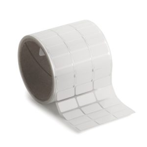 Label, chemical resistance, white, thermal transfer print, 12.7x25.4mm, 10000