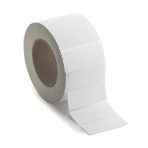 Label, chemical resistance, white, thermal transfer print, 31.75x69.85mm, 3000