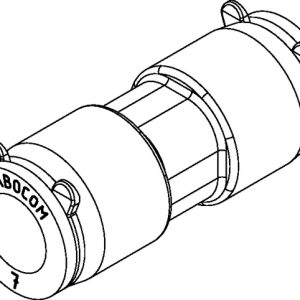 Transparent permanent connectors.